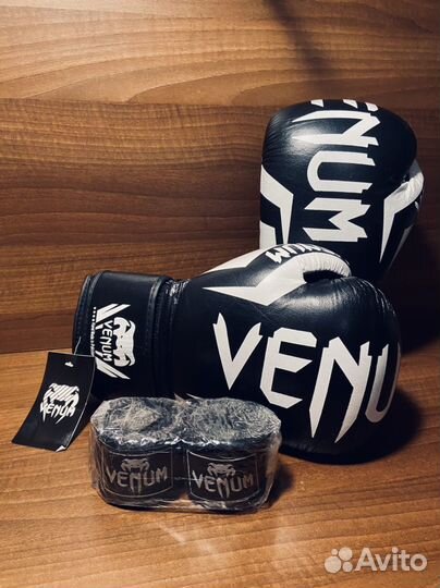 Боксерские перчатки 12 oz кожа