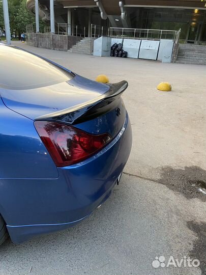 Спойлер Дактейл (ducktail) infiniti G37s