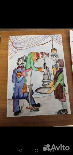 Детские рисунки на заказ для школ и детских садов