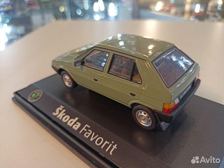 Skoda Favorit, Abrex, 1/43