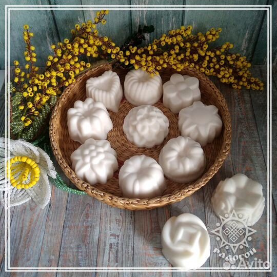 Натуральное мыло (с нуля) хозяйственное с солью