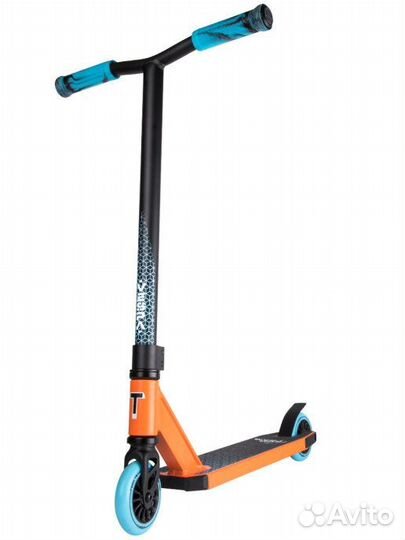 Самокат детский трюковый Vespa оранжевый