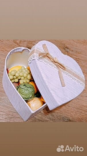 Набор овощей и фруктов из полимерной глины