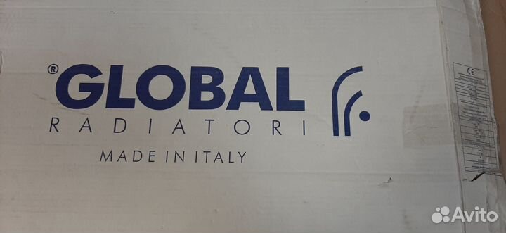 Алюминиевый радиатор Global Iseo 500 x 2 секции