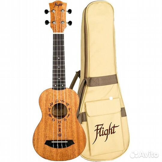 Витрина Flight DUC373 MAH укулеле концерт
