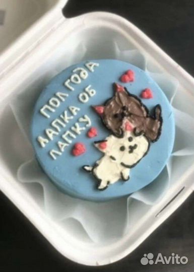 Бенто-торт на годовщину