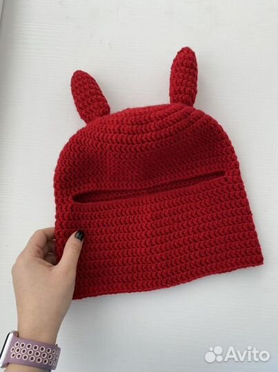 Балаклава вязаная ручная работа