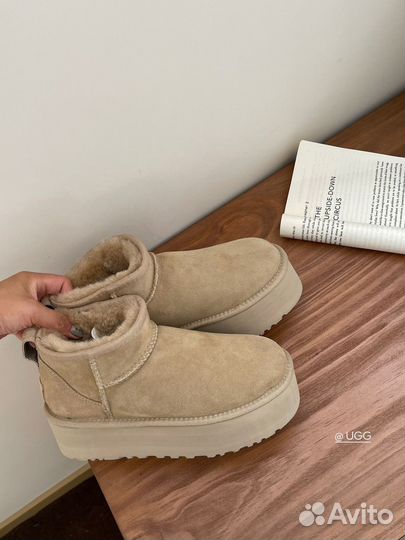 Ugg женские на платформе премиум