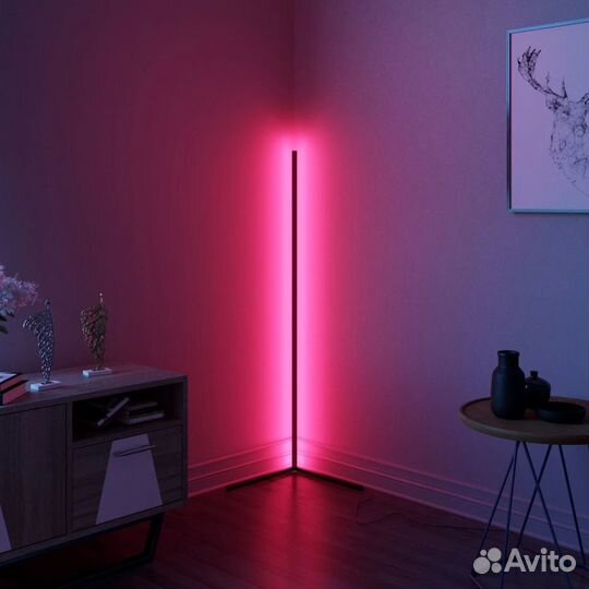 Угловой торшер lеd