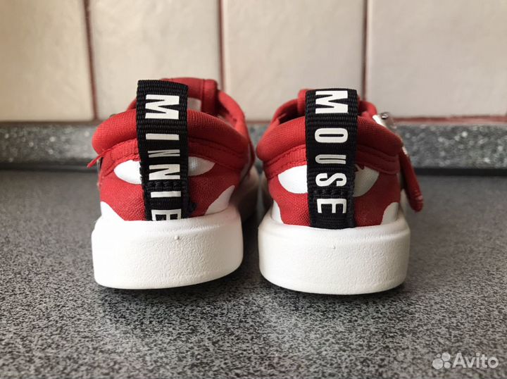 Текстильные кеды для девочки