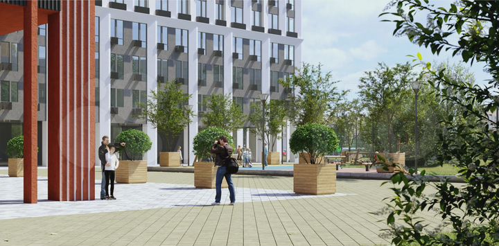 Апартаменты-студия, 27,5 м², 6/23 эт.