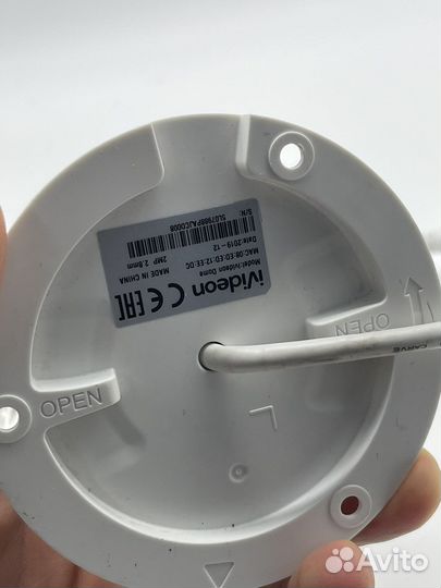 Камера видеонаблюдения купольная