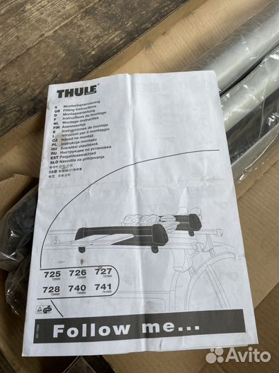 Крепление на багажник подлыжисноуборд thele deluxe