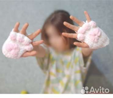 Перчатки митенки