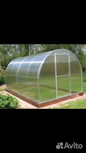 Теплица 3 на 4. Цинк