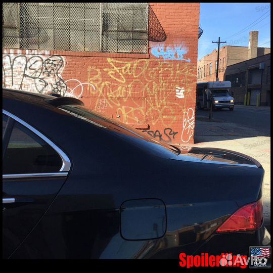 Спойлер на заднее стекло Honda Accord 7