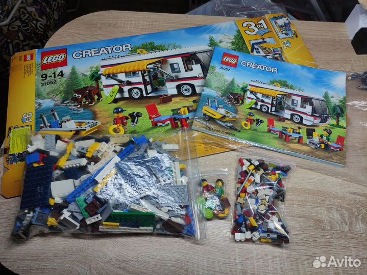 Лего 31052 Кемпинг, с коробкой