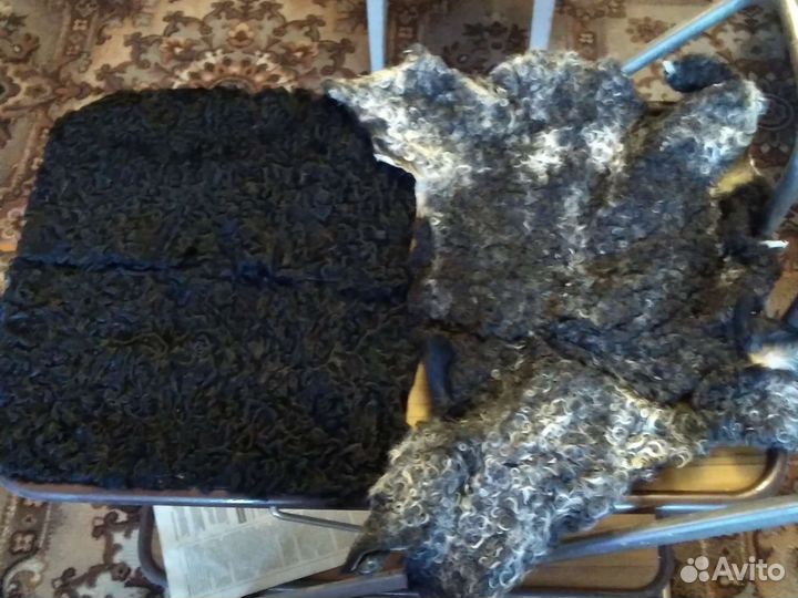 Куски меха разные