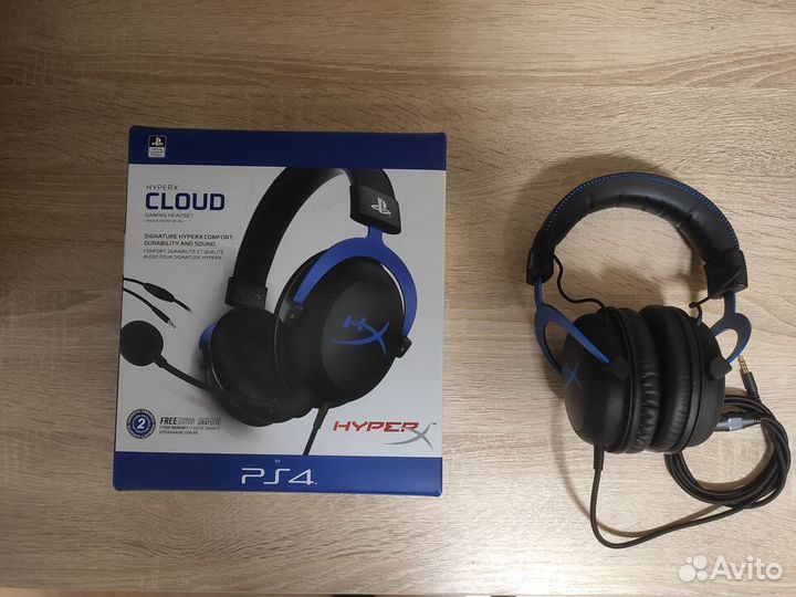 Наушники HyperX Cloud для PS5 и PS4