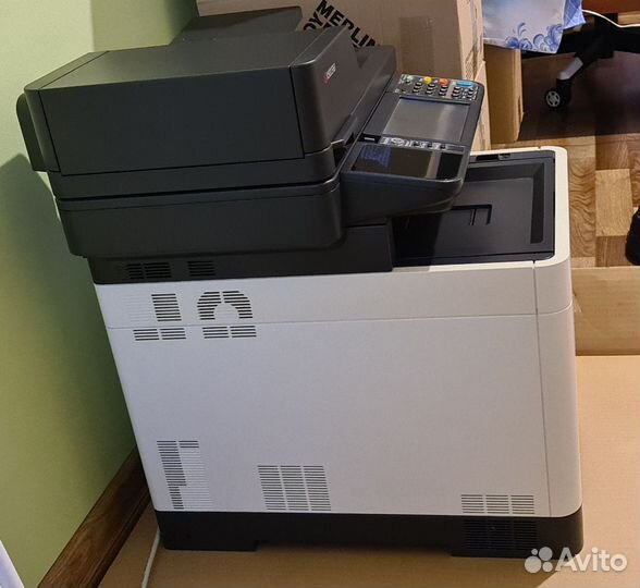 Принтер мфу лазерный, цветной, Kyocera ecosys M623