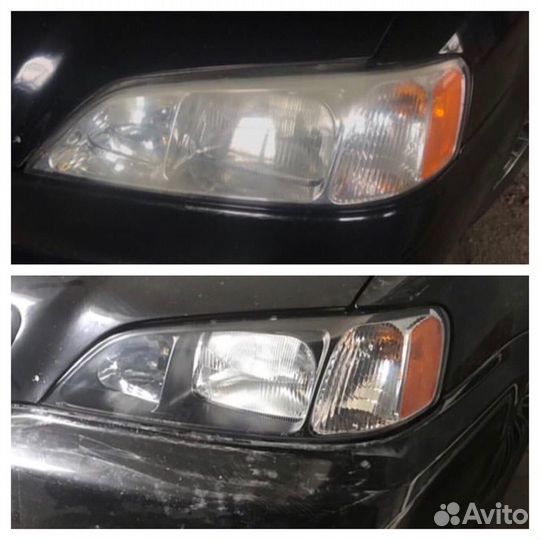 Химическая полировка фар