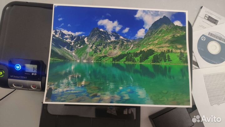 Цветной принтер HP