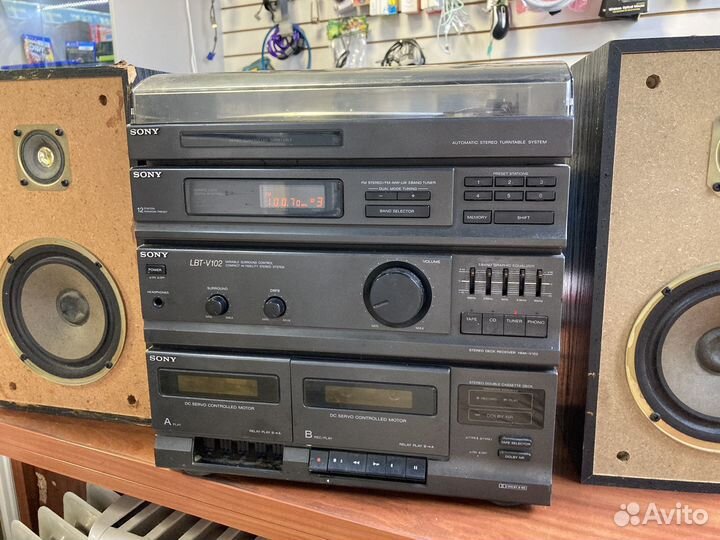 Музыкальный центр sony lbt v 102