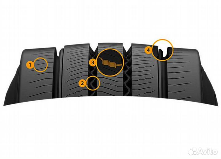 Continental conti hybrid HS3+ 385/55R22,5 рулевая