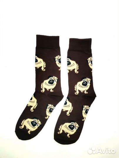 Очень много Носков с разными принтами