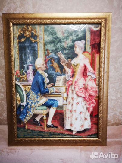 Картина ручной работы вышивка