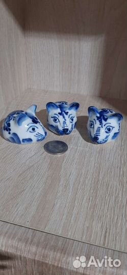 Мышка гжель