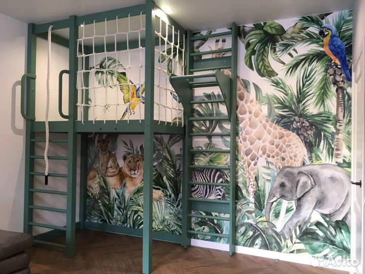 Детские Спортивно игровые уголки комнаты