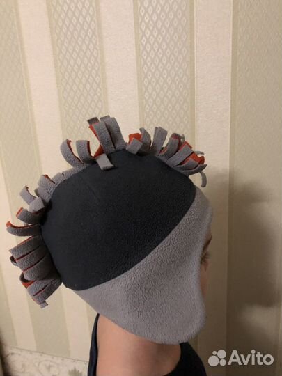 Флисовая шапка детская