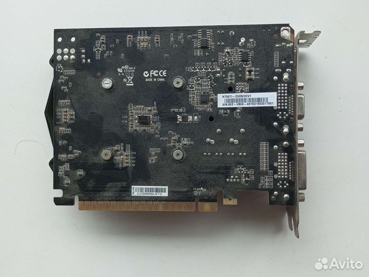 Видеокарта GTX 750ti 2gb