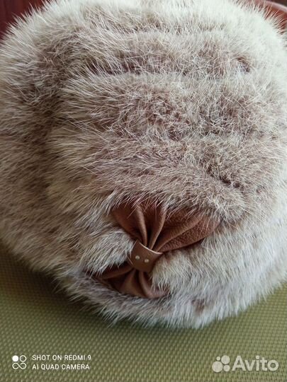 Шапка норковая женская