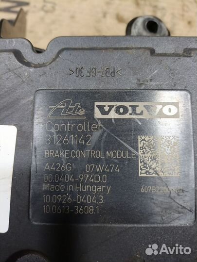 Блок ABS 31261142 на Volvo Xc70 BZ B6324S