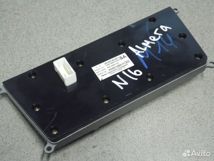 Блок управления климат контролем Ниссан Альмера 16