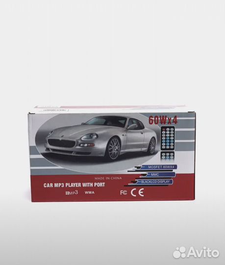 Могнитола автомобильная с Bluetooth(USB,AUX)