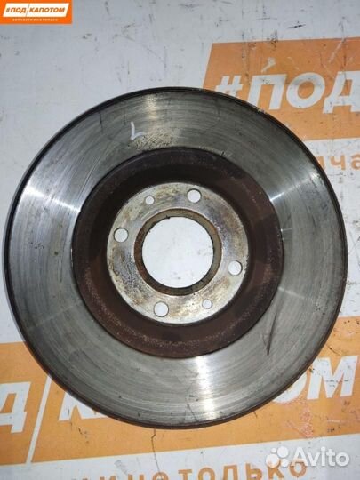 Диск тормозной передний Peugeot 207 рест. 2010