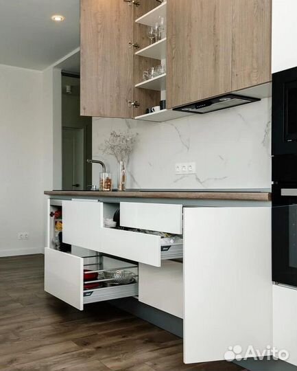 Кухонный гарнитур на заказ. Нестандартные решения