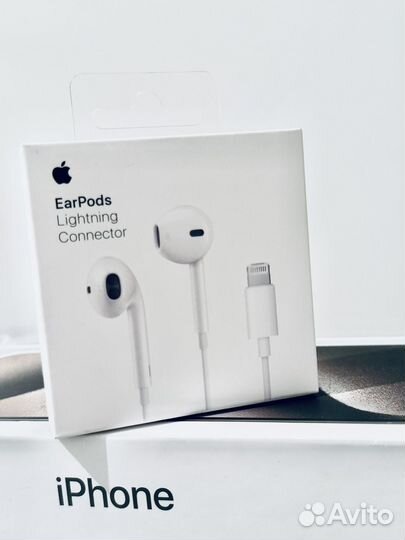 Наушники apple проводные