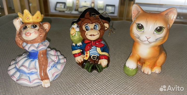 Майолика фигурка