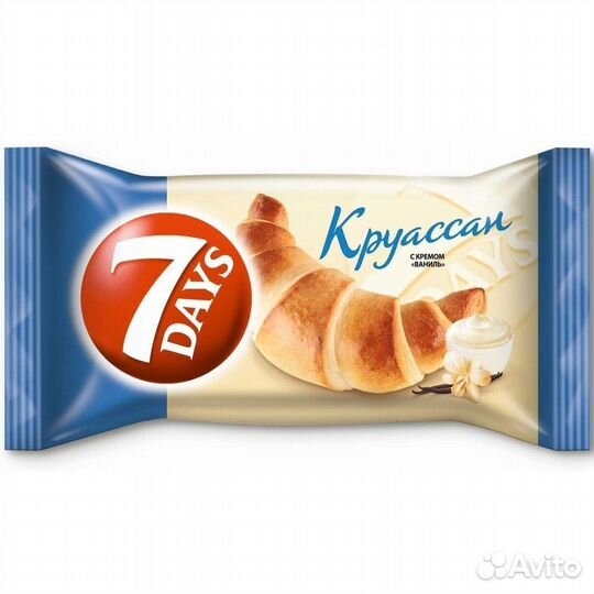 Опт - Круассан 7 Days Миди с кремом Ваниль 65г