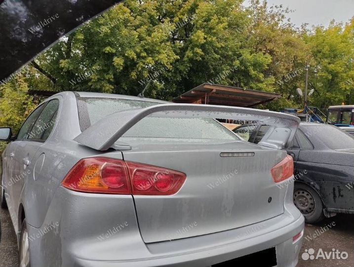 Спойлер Mitsubishi Lancer X 10 эво высокий