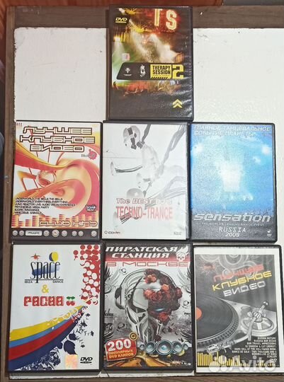 Dvd диски, электронная музыка