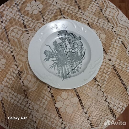 Тарелки антиквариат кузнецов