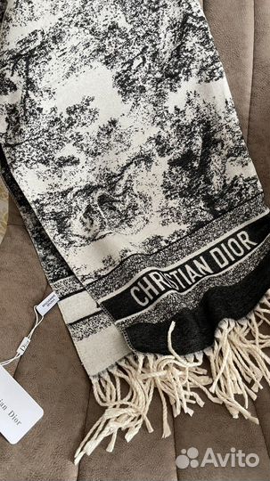 Шарф палантин Диор женский Подарок на 8 марта