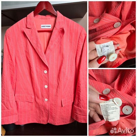 Жакеты лён 50-52р