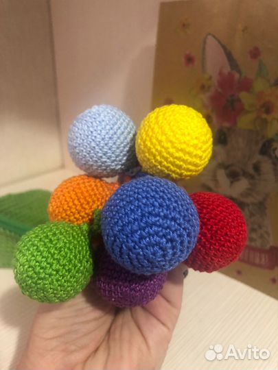 Развивающие игрушки новые стручек с горохом