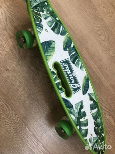 Скейт Борд Пенниборд с ручкой Пениборд Миникруизер